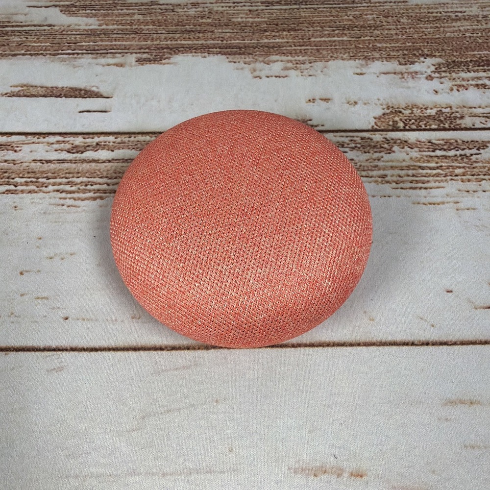 Google Home Mini Model H0A Smart Speaker Coral Red Micro USB Unit Only Works